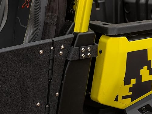 Miniatura 6 de SuperATV Media puertas de aluminio compatibles con CanAm Defender HD 5, HD 5 DPS 2017-2021, Defender HD 8 2016-2021, HD 8 DPS, HD 8 XT, See Fitment,