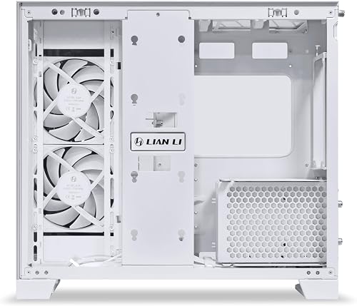 Lian Li O11 Dynamic Mini V2 PC Case White | Compact ATX Mid Tower with Dual-Chamber Design, Tempered Glass and Modular Layout - 7
