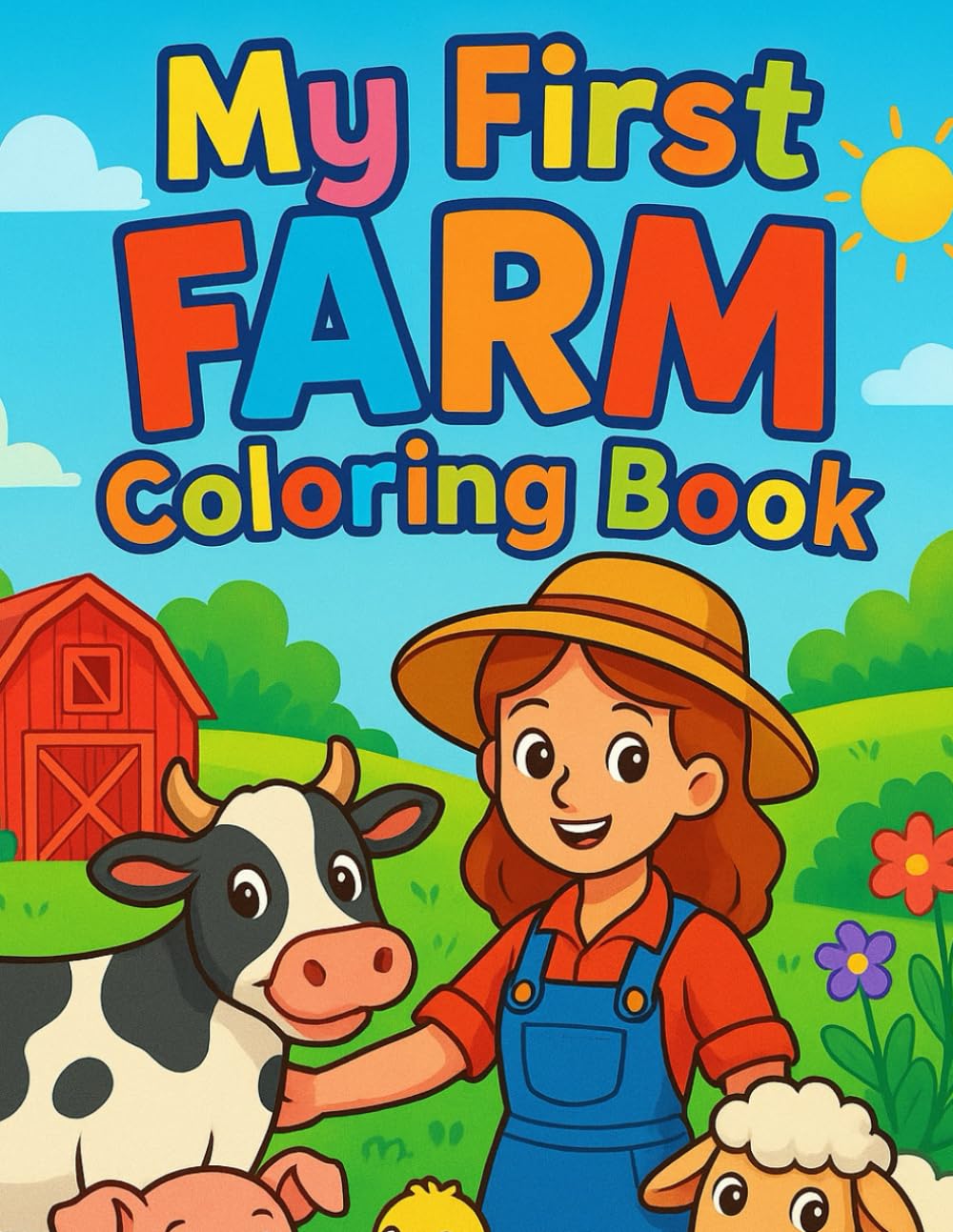 My First Farm Coloring Book (My First Coloring Books)