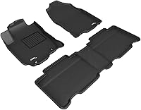 Vista 10 de 3D MAXpider Tapete Kagu de ajuste personalizado (negro) compatible con Toyota RAV4 2013-2018 - R2
