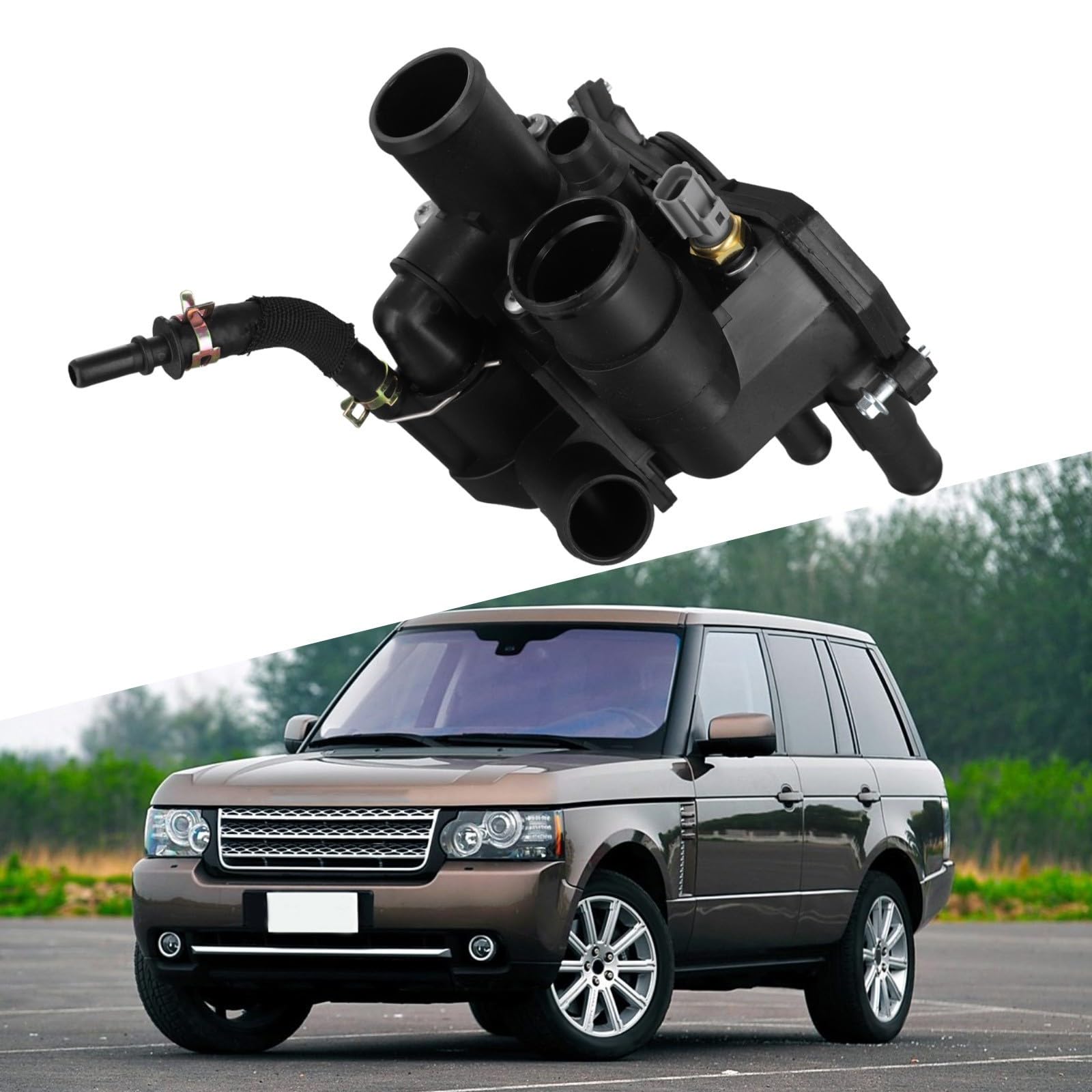 Carcasa Termostato LR004318 para Range Rover L322 Carcasa Termostato