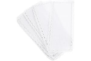 10PCS Cross Stitch Bookmark Embroidery Kit with Fabric and Blank Bookmarks to...