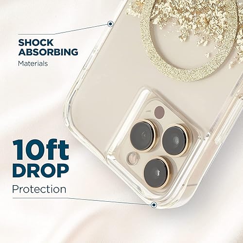 Miniatura 5 de Case-Mate - Karat Marble - Funda MAGSAFE para iPhone 13 Pro Max - Compatible con accesorios MAGSAFE y carga - Protección contra caídas de 10 pies -