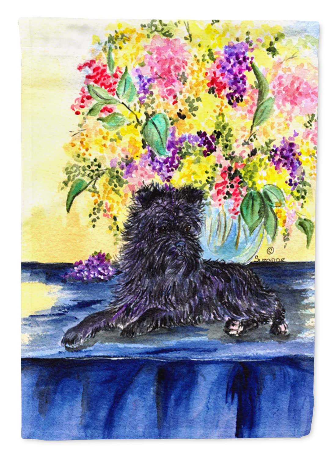 Drapeau Affenpinscher Caroline's Treasures SS8296CHF pour décorer votre jardin en grand format