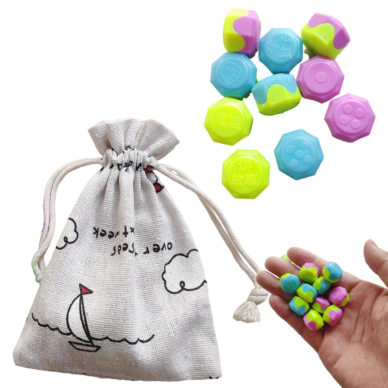Umiocns Korean Traditional Games,Gonggi Korean Game,Gonggi Stones Portable Gonggi Game,Old Fashioned Game For Parties,Fun Stone Catching Toy Family Night Games For Hand Eye Coordination Training