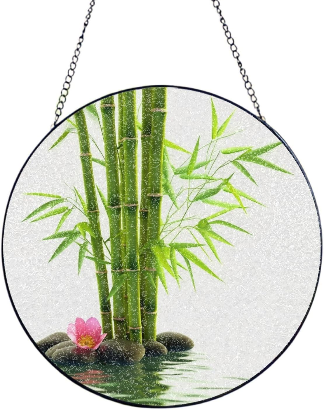 Stained Glass Window Hanging - Personalized Sun Catcher for Home Decor