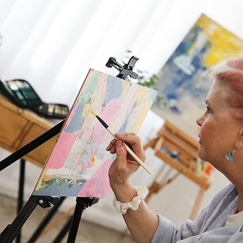 Miniatura 7 de ARTIFY - Juego de 10 brochas de pintura, con estuche de transporte