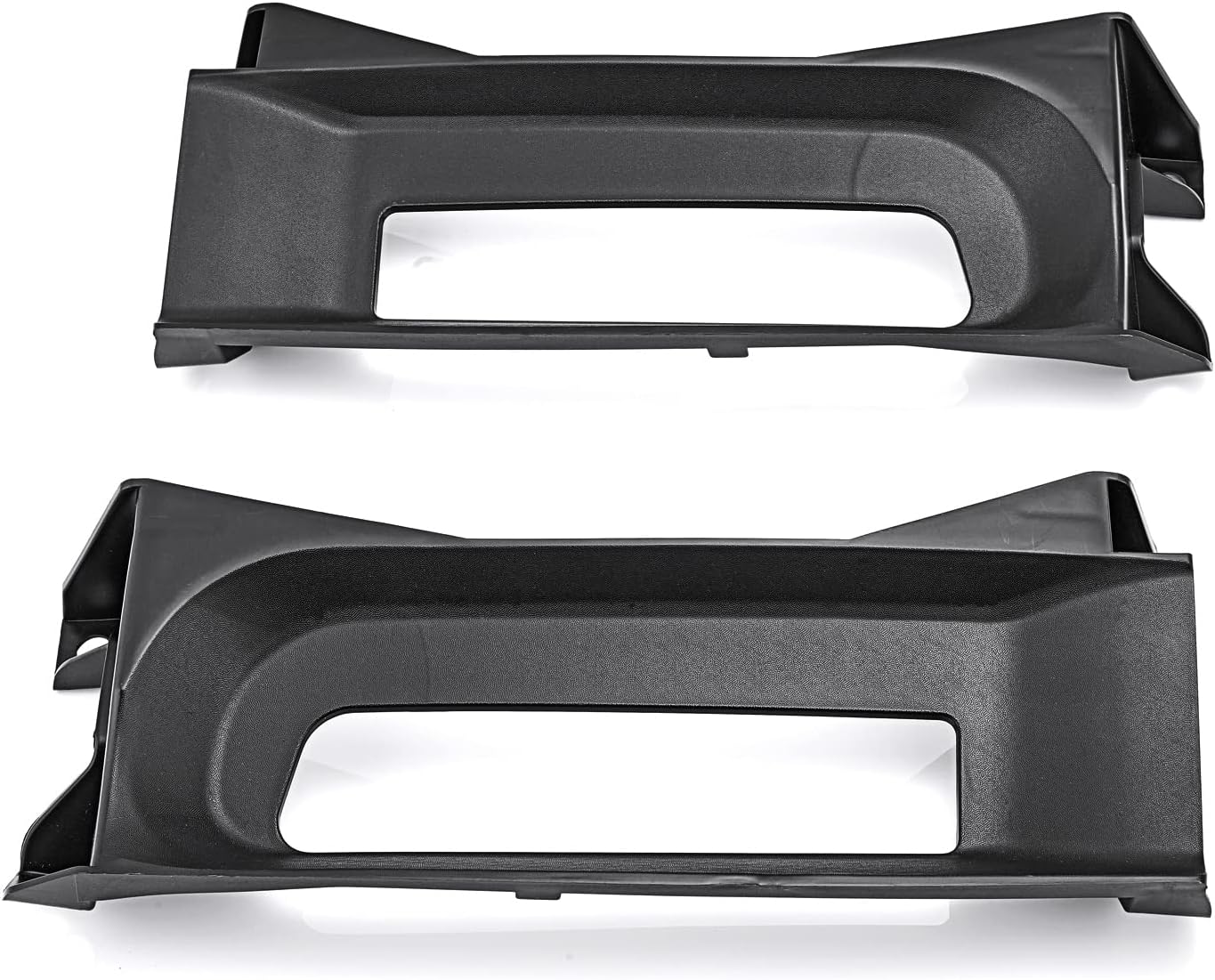 WeiSen Front Bumper Tow Hook Bezel Set Left Right Driver Passenger Side Towing Hooks Compatible with Dodge Ram 1500 2009-2018 Fit Ram 1500 Classic 2019-2022, Replace 68196982AA