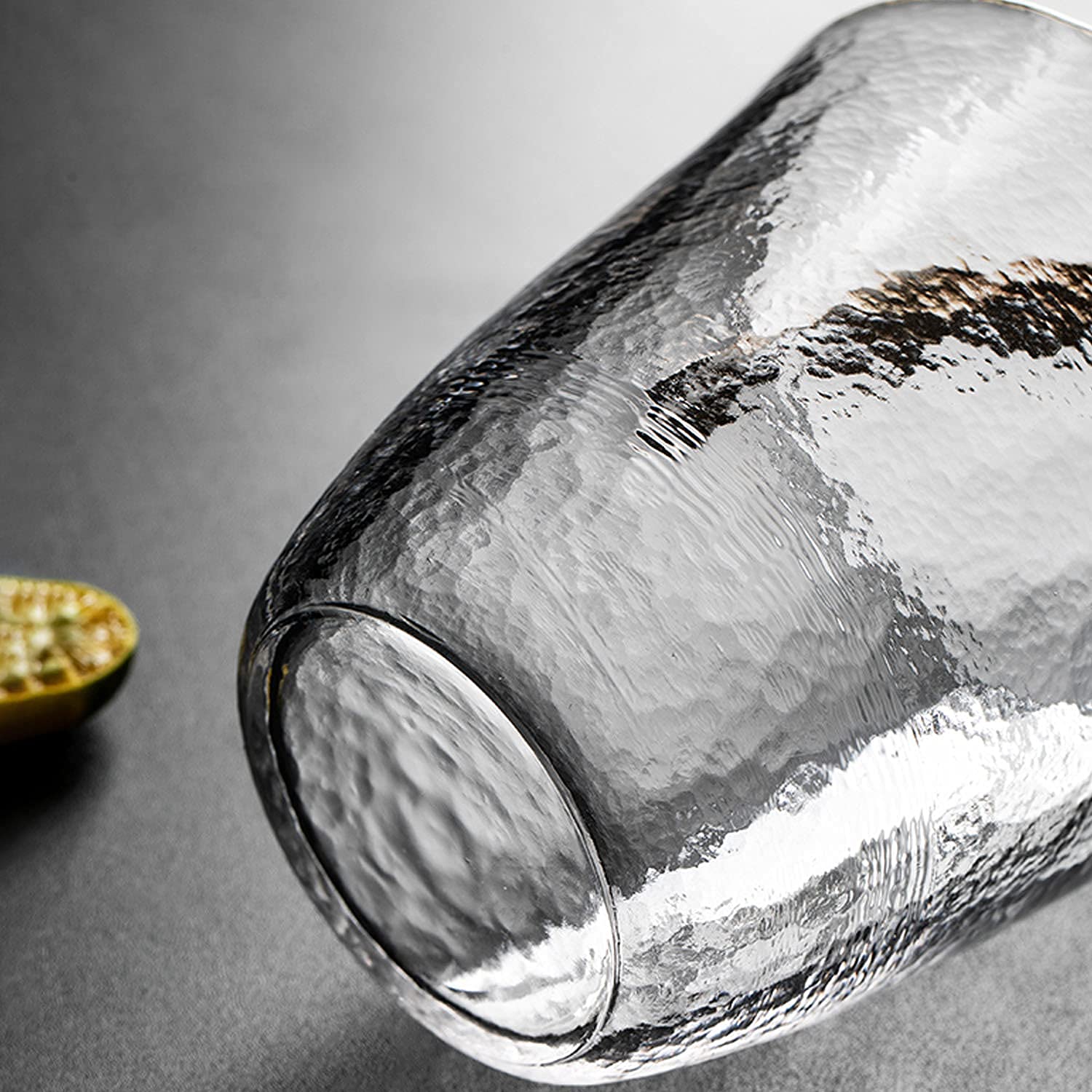 Cubo Cubo de Hielo con Tapa y Pinzas para Hielo Cubo de Hielo Botellas de Vino o champán Cubo de Cerveza Cubos de Hielo de Vidrio Transparente para el hogar con asa