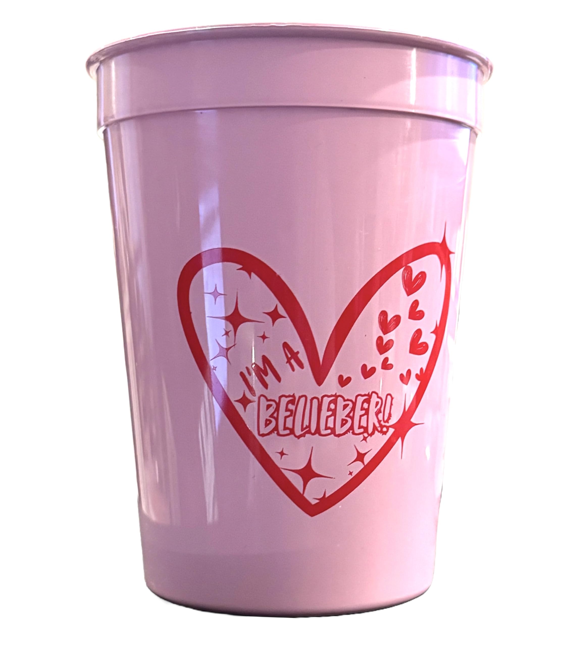 Tree Treasures Birthday Party Cups, Belieber Theme, 12 Pack