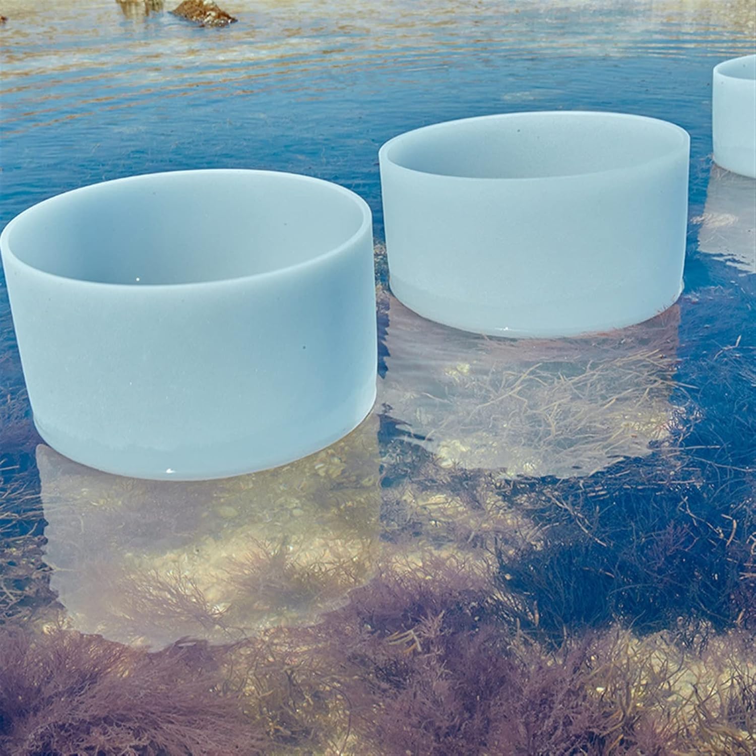 クリスタルボウル　7点【 各チャクラ対応】楽器　クリスタルボール 楽天市場】【432hz調律】7チャクラカラー【フロスト】クリスタル