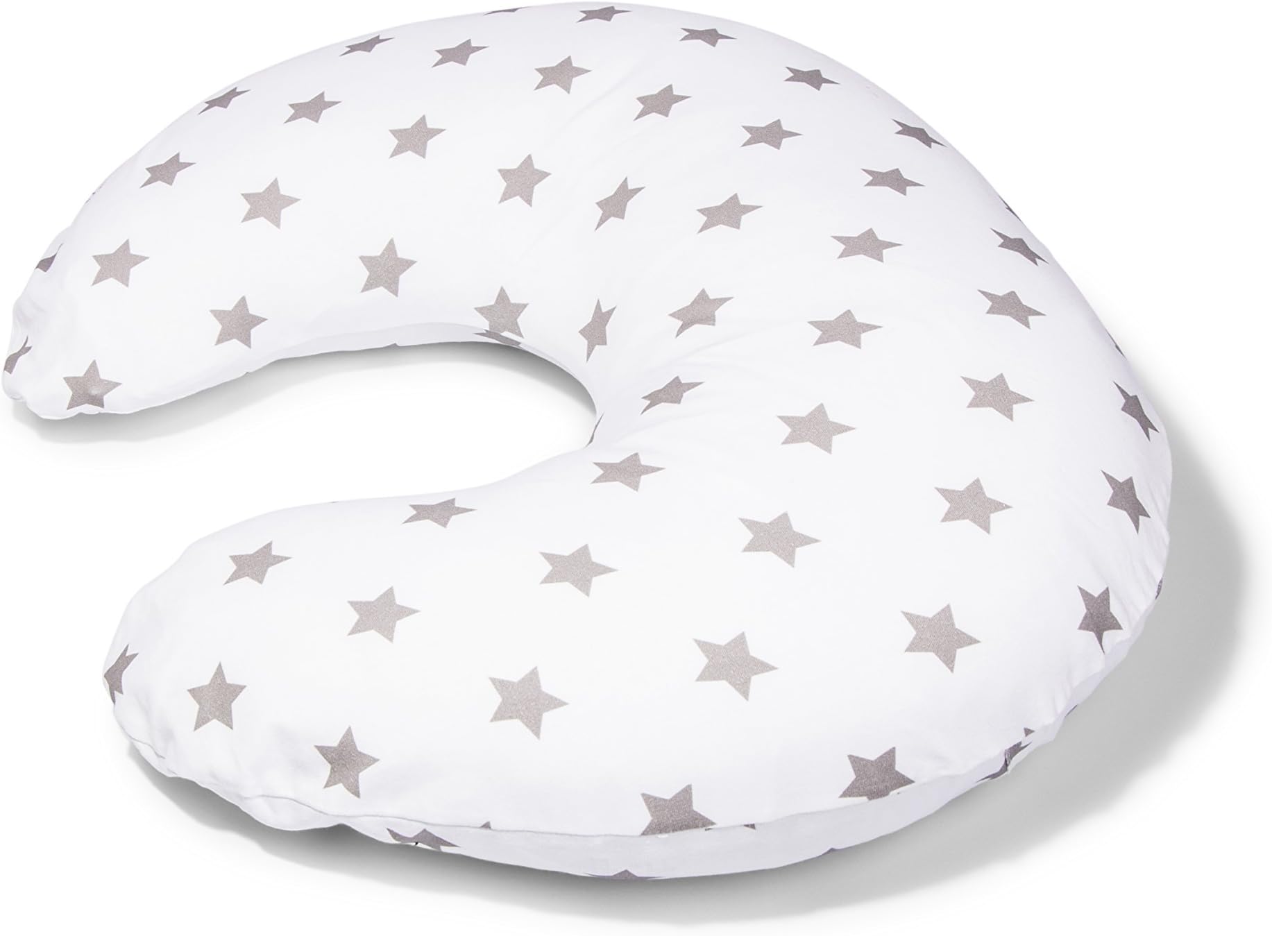 Widgey Spare Silver Star Print Cotton COVER for the Nursing Pillow