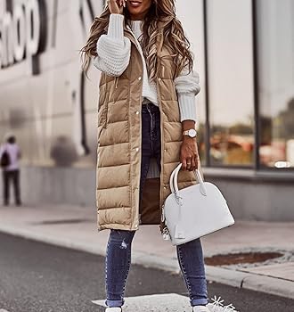 Winter long vest Clearance