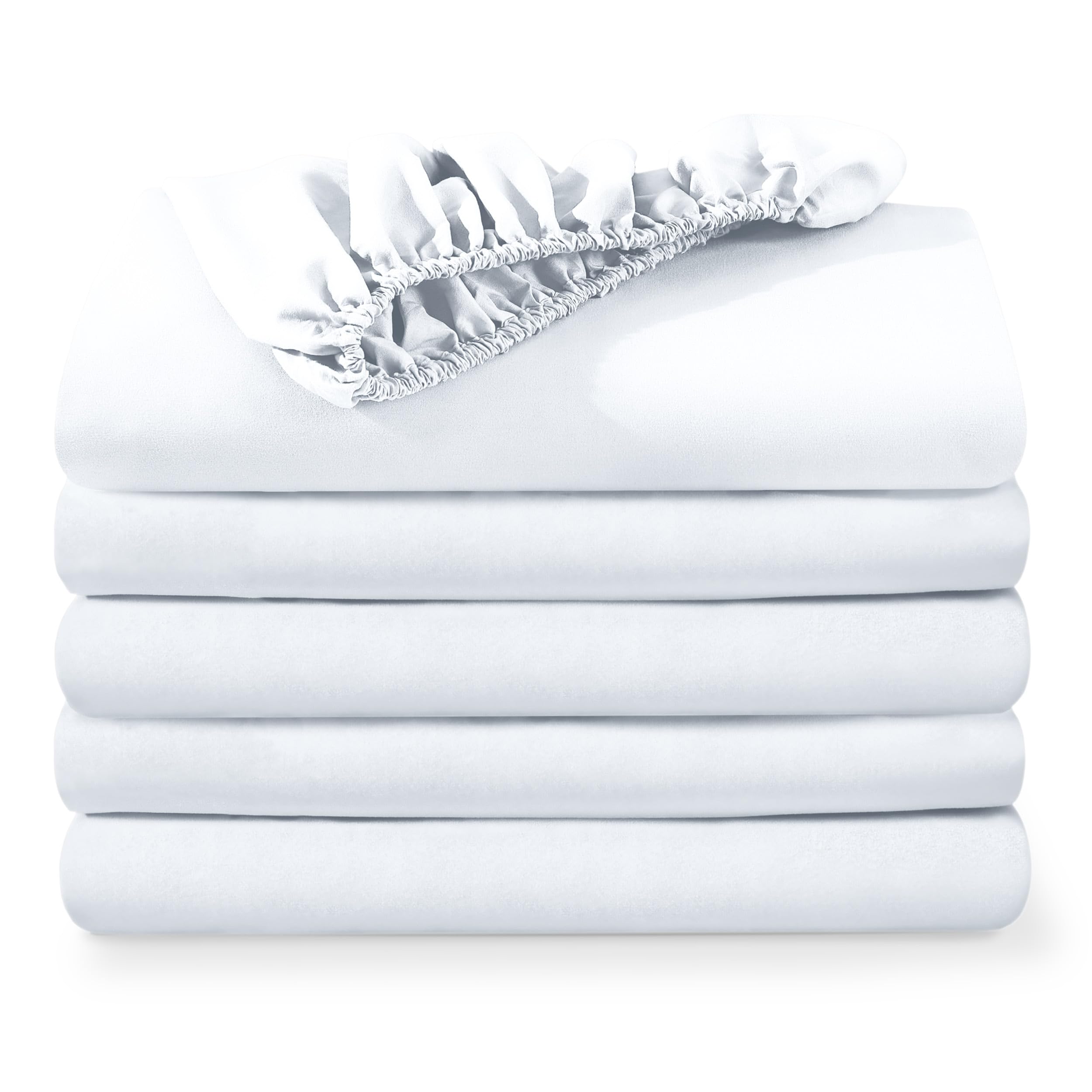 Bare Home 5-Pack Fitted Bottom Ultra-Soft Sheets California King