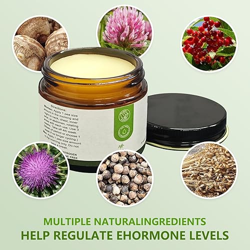 Miniatura 5 de Crema de ñame salvaje, crema orgánica con ingredientes naturales, adecuada para todo tipo de piel, comodidad para mujeres, 2 oz60 g