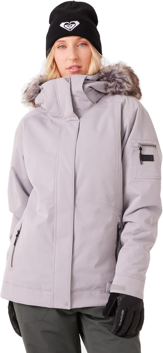 Roxy Women's Meade Snow Jacket – 10k Waterproof, Pfas-free, Recycled Materials, Insulated