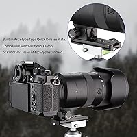 Vista 2 de Haoge LF-Z72 - Pie de repuesto para lente Nikon NIKKOR Z 2.756-7.874 in f/2.8 VR S (montaje z), anillo de montaje en trípode de cuello z100-15.748