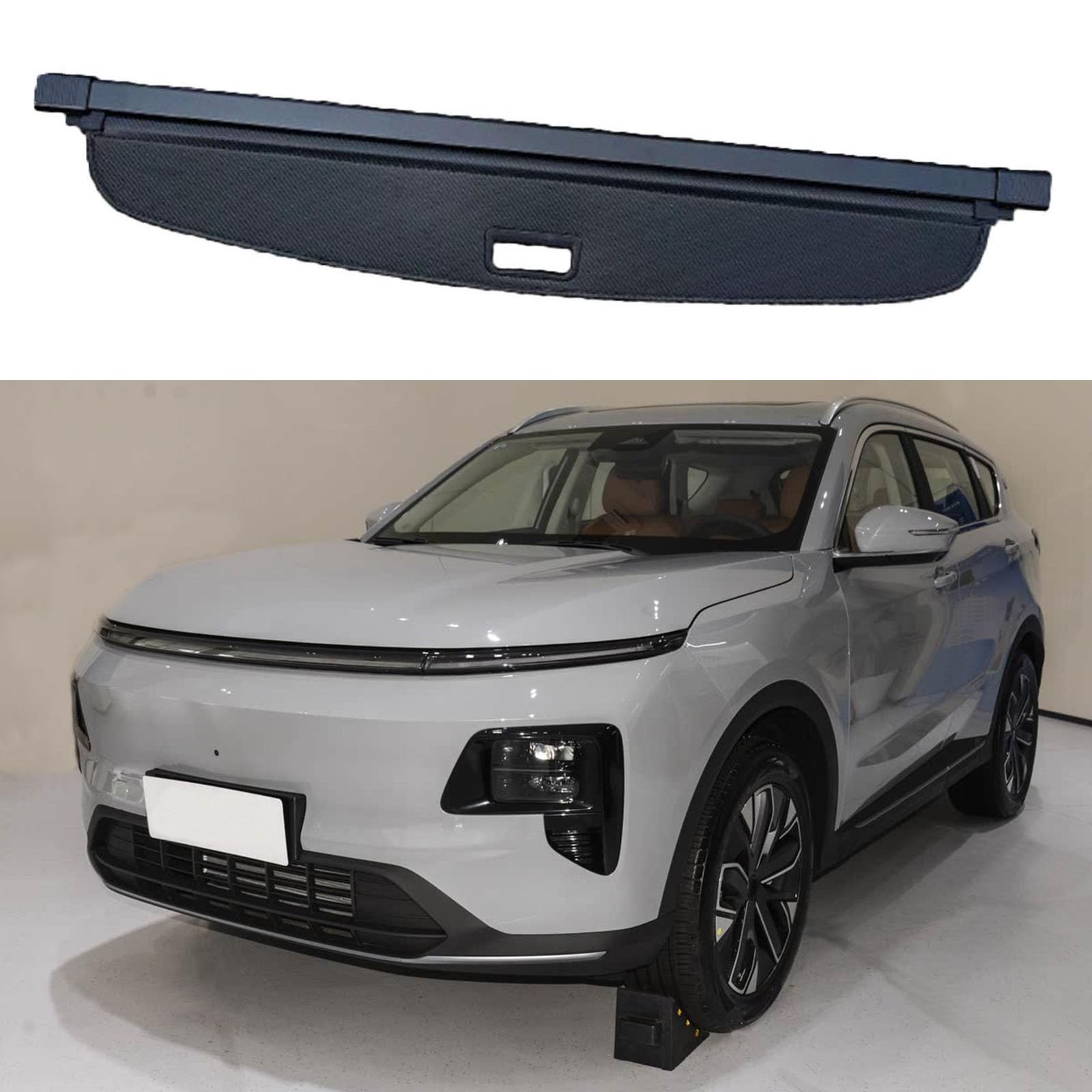 SXLGDW Car Retractable Rear Trunk Parcel Shelf,Compatible with JETOUR Shanhai L7,Car parts