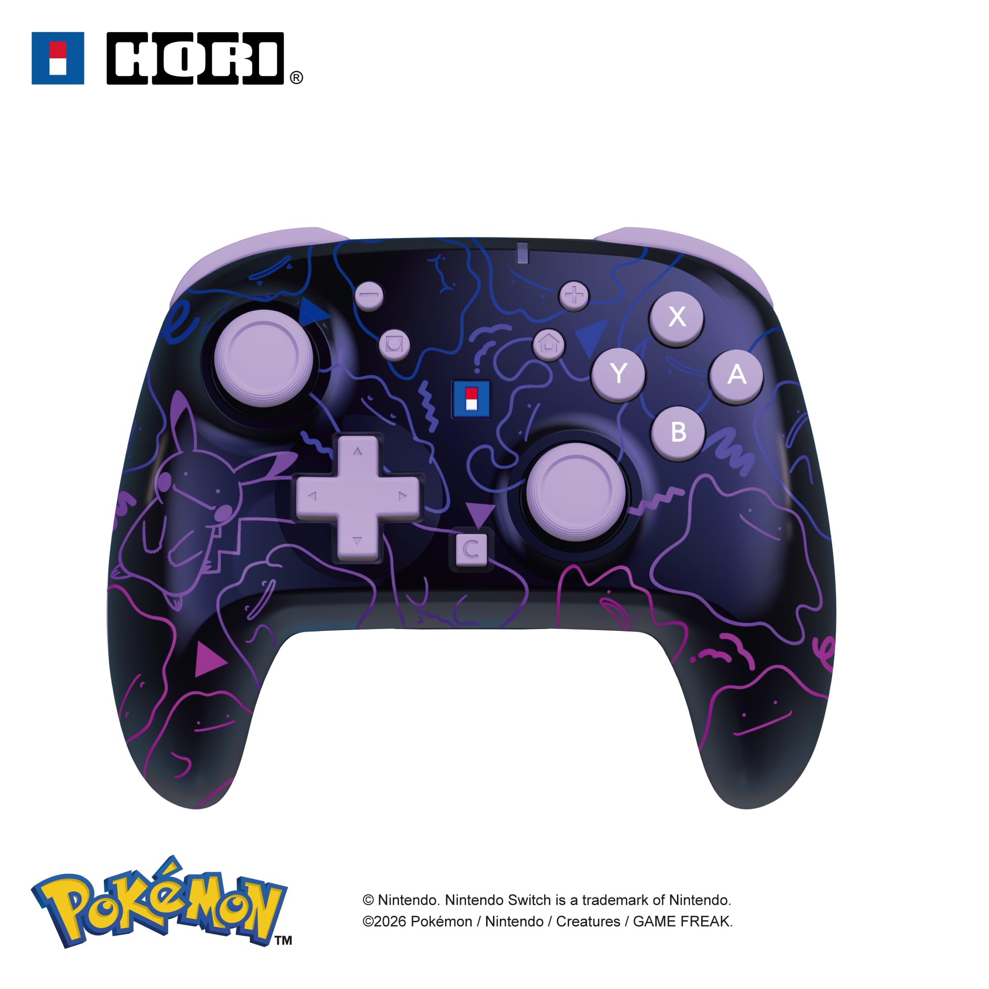 Wireless HORIPAD Turbo for Nintendo Switch 2 (Ditto)