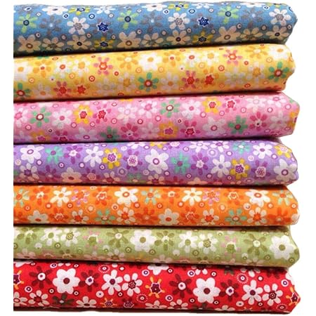 Amazon 50cm 50cm Iikuru カットクロス 布 花柄 プリント おしゃれ 手芸 生地 はぎれ 花 手芸用 パッチワーク 和 布セット ハンドメイド Y425 布 生地 通販