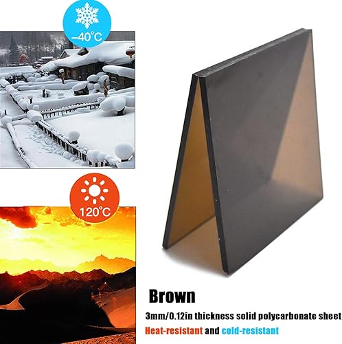 Miniatura 6 de Toldo para exteriores, toldo para puerta delantera, toldo para jardín con tablero de policarbonato, resistente a los impactos, protección contra la