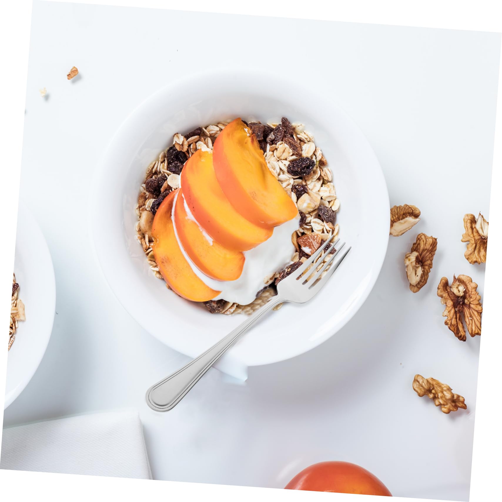 MOLUCKFU 3Pcs Dessert Forks Convenient Fruit Forks for Cake Appetizer Salad for Parties Daily Use