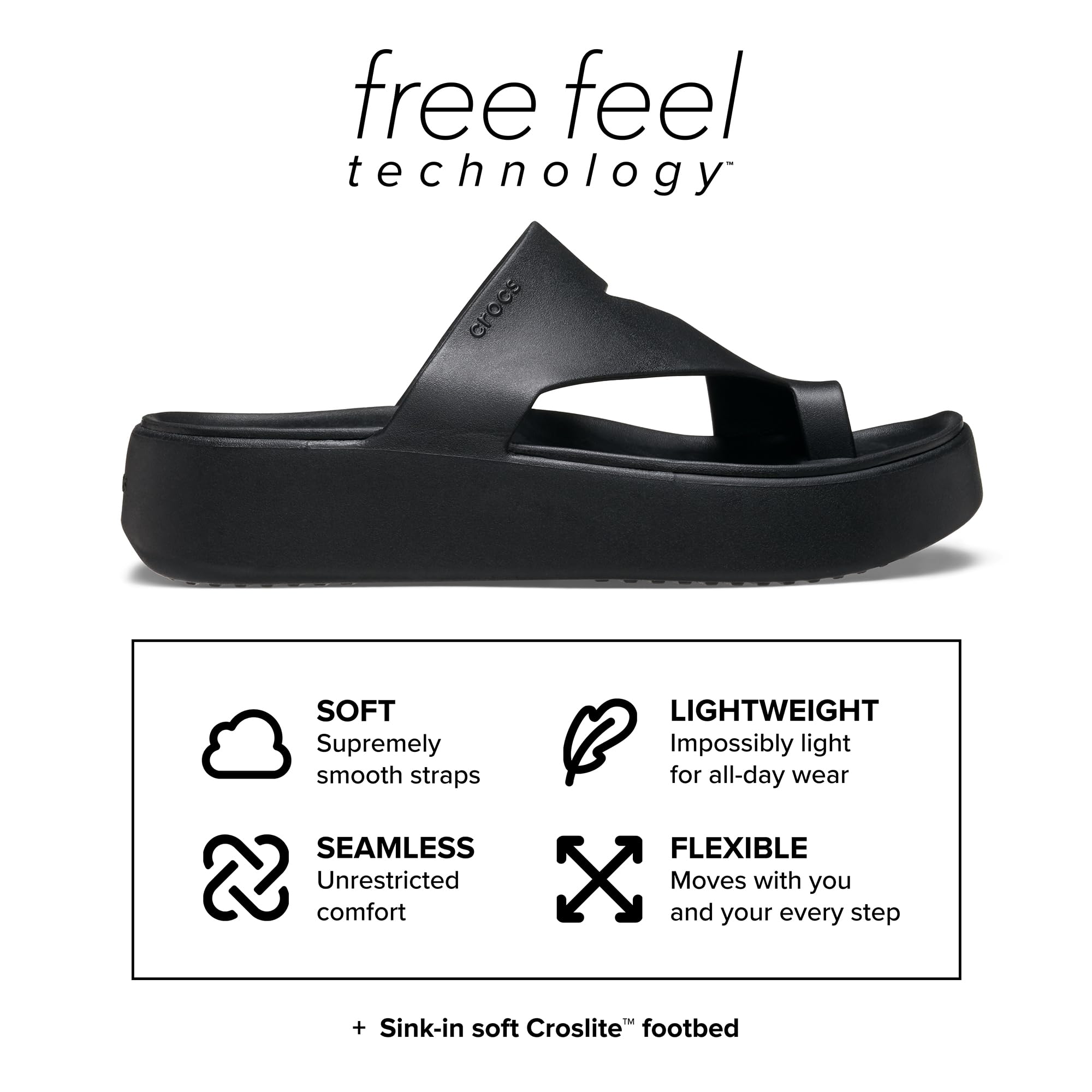 Crocs Kobiety Getaway Platform Toe LoopSandał