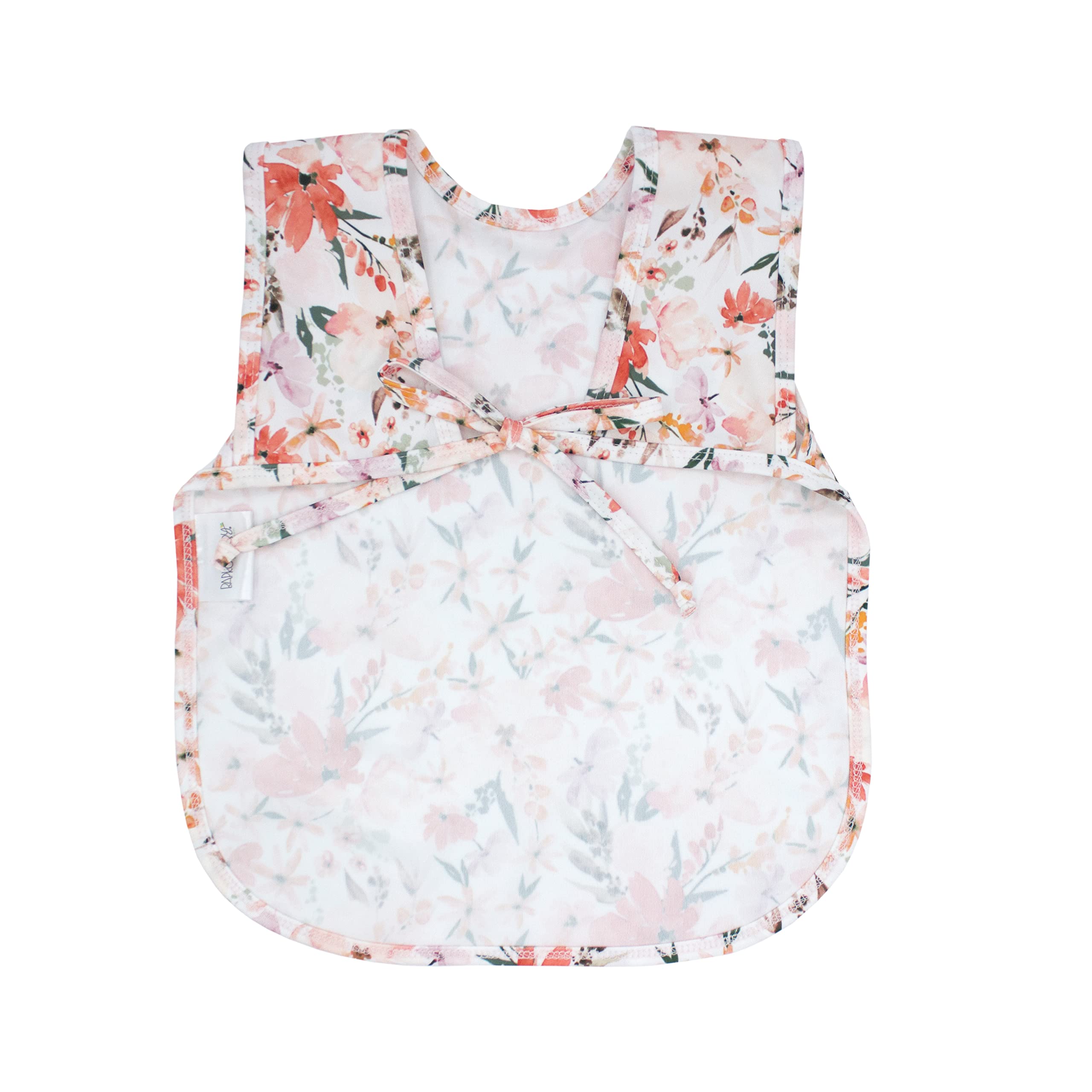 BapronBaby Peachy Dreams Bapron - Babero suave e impermeable resistente a las manchas - Lavable a máquina - 6 m - 5 años para bebé preescolar