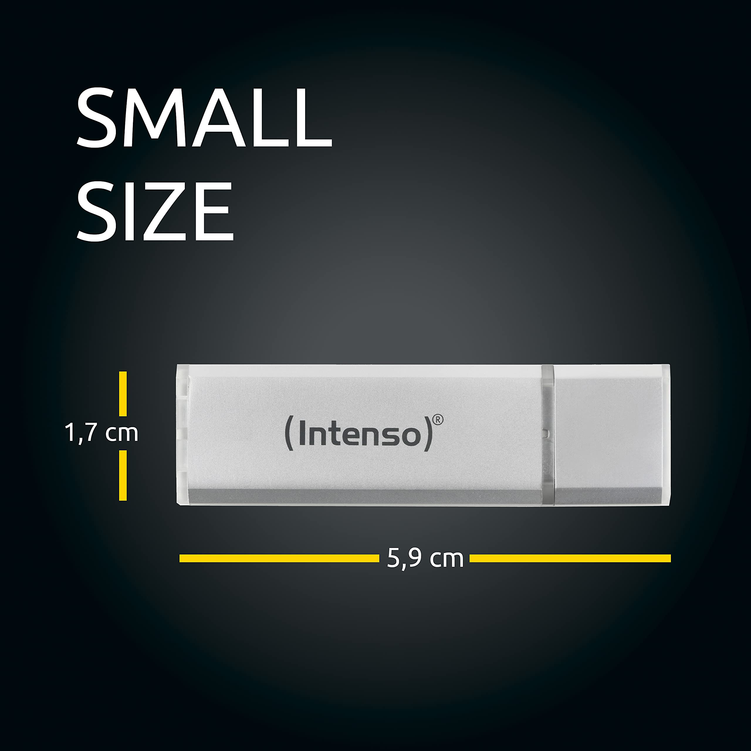 Intenso Alu Line 3 x 16 GB pamięć USB 2.0 srebrna (potrójne opakowanie)