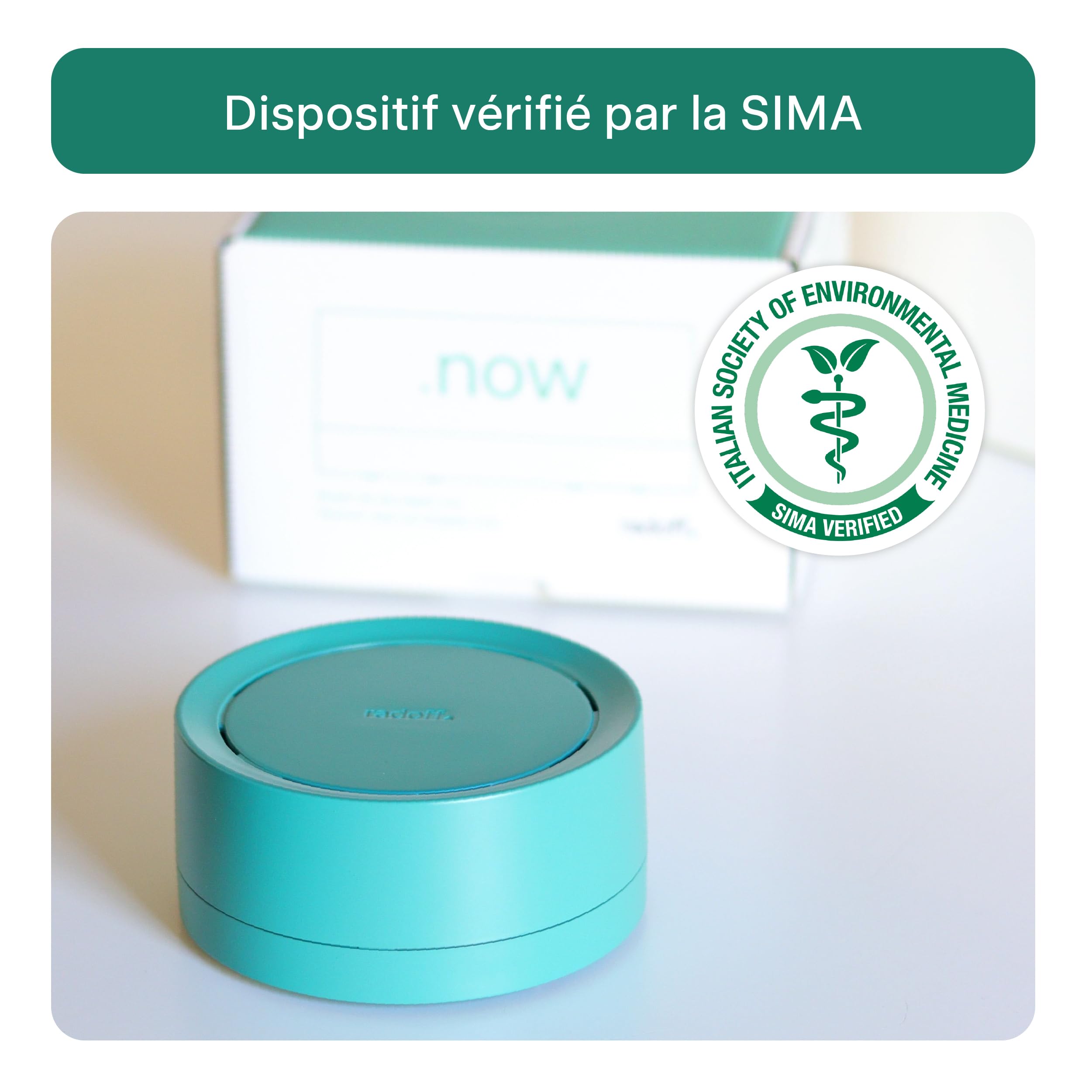 Radoff Now: mesure CO2, COV, PM, température et humidité - Wi-Fi