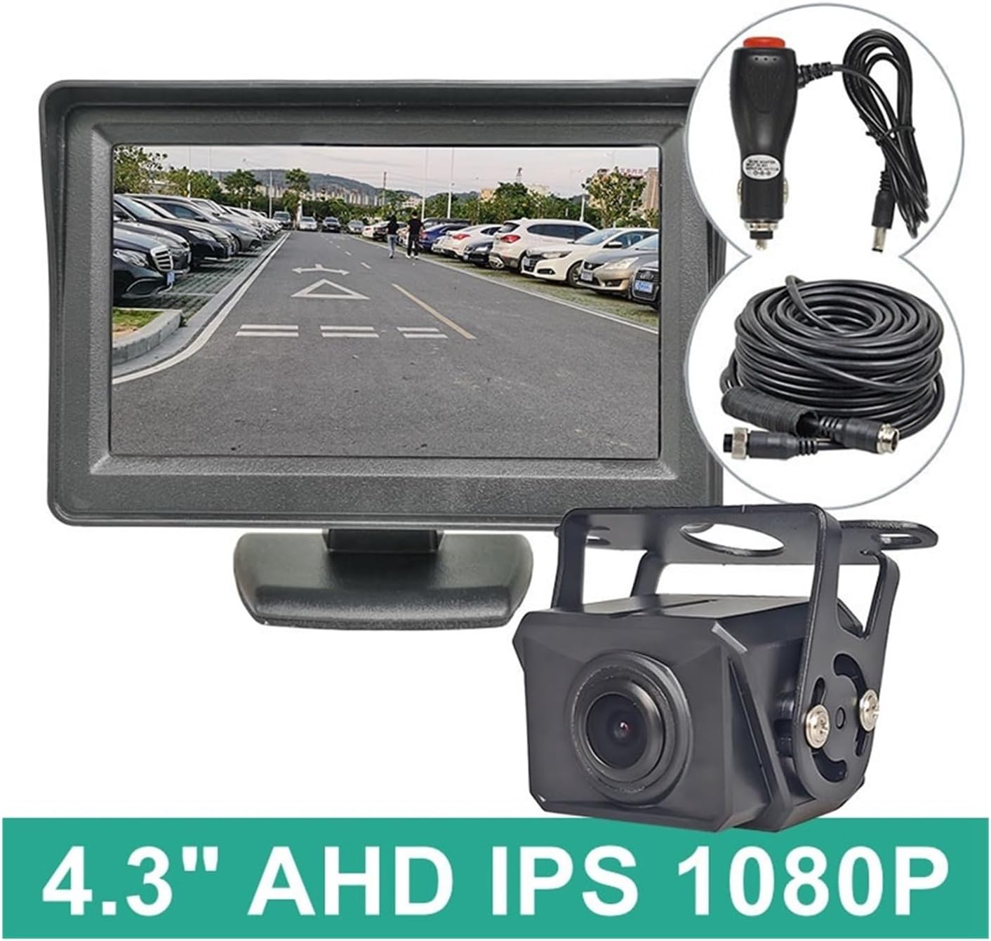 バックリアカメラ 1080P リアビューカメラ トラック車両 IPS タッチ