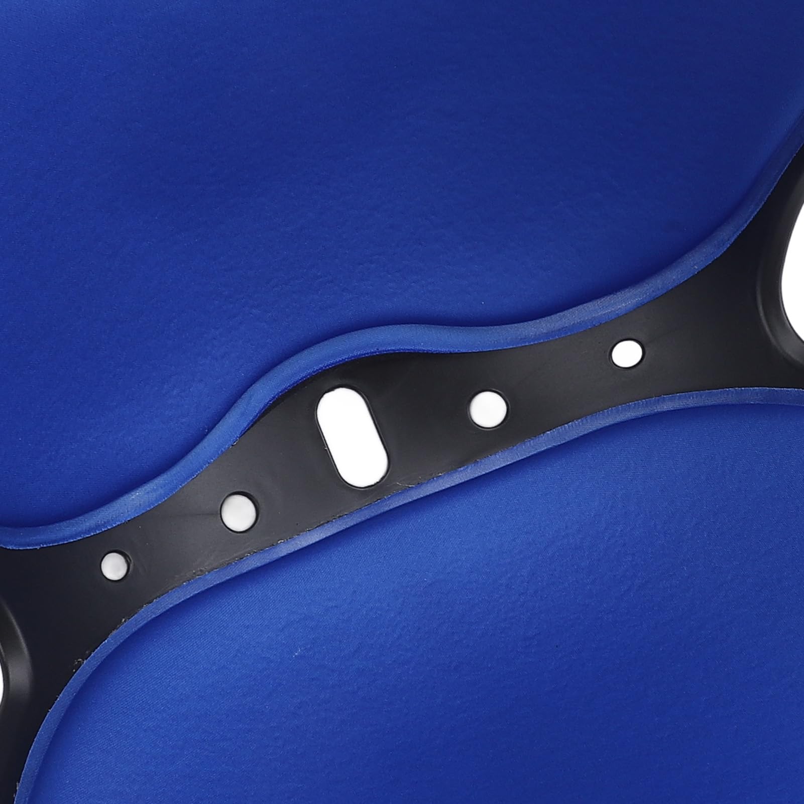 Naroote Soporte Lumbar Ergonómico, Silla de Soporte Lumbar para el Asiento del Piso Forma de Pétalos Multipropósito para Automóvil (Blue)