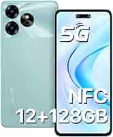 スマートフォン本体 UMIDIGI G6 5G Glacier Blue 128GB UMIDIGI Smartphone 5G NFC, G6 Telefono Cellulare, 12GB+128GB