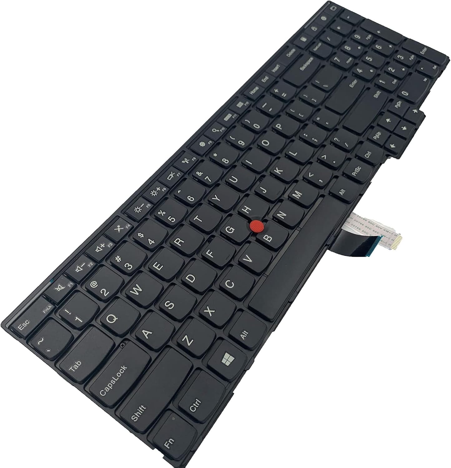 Laptop Replacement US Layout with Pointing Keyboard for Lenovo IBM ThinkPad E531 E540 W540 W541 W550 W550S E545 T540 T540P T550 L540 L560 L570 04Y2660 F217 20J8 20J9 20JQ 20JR