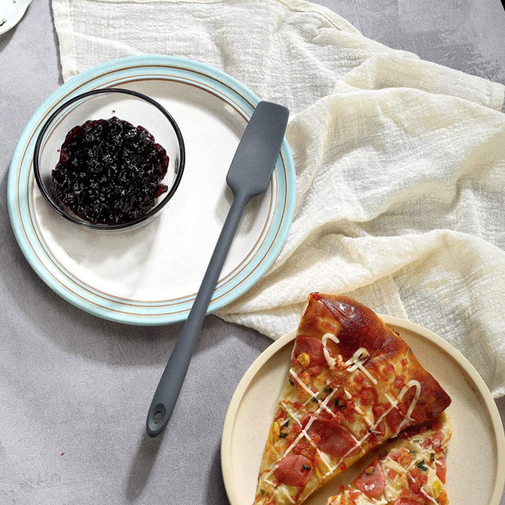 9 PCS/1 Pack Silicone UtensilsSpatula Cake Baking Mixing Kitchen Butter Cooking Cookie Pastry Scraper Brush Non-Stick