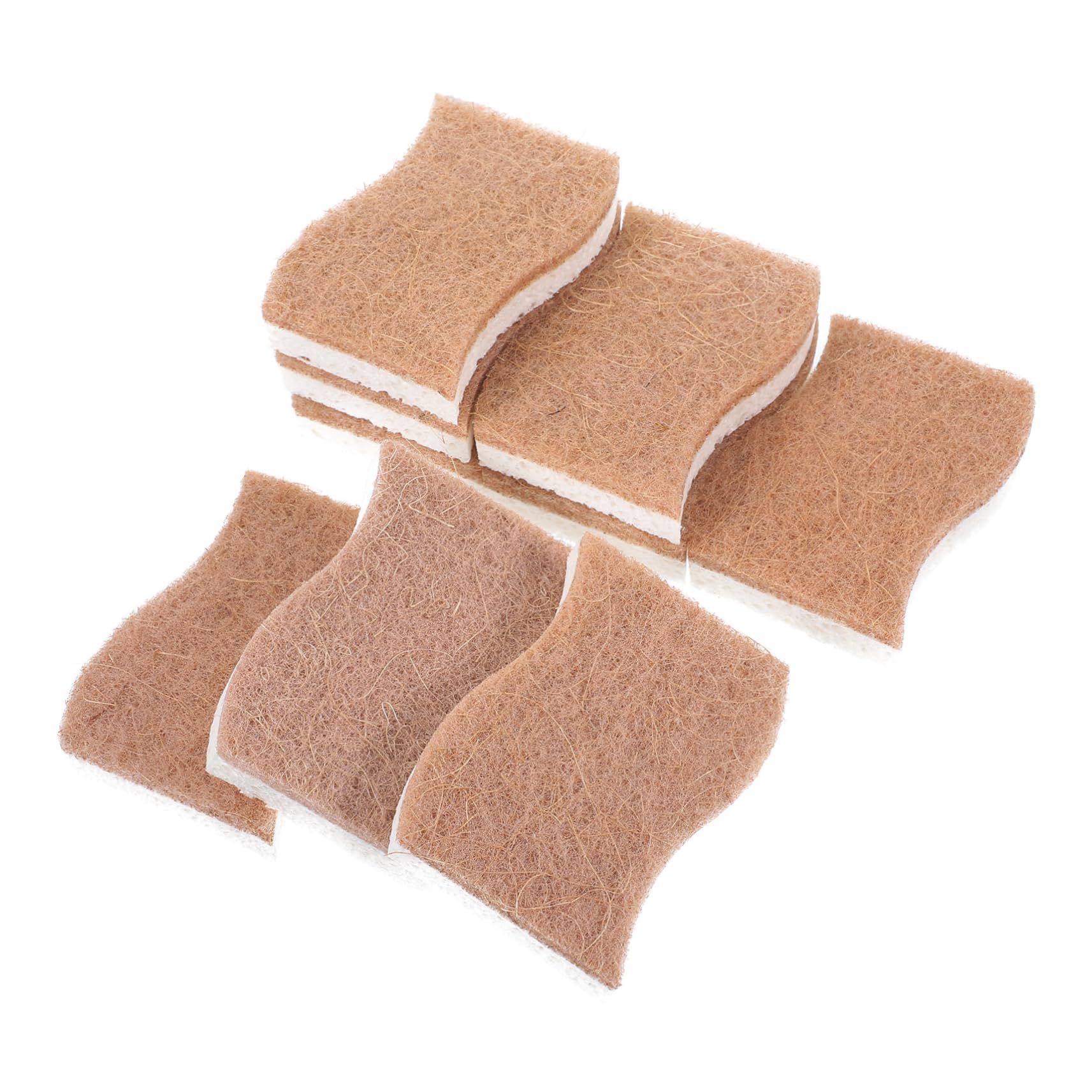 36pezzi Spugne Riutilizzabili Per Lavare Piatti Spugne Biodegradabili Per Cucina e Pulizie Domestiche Accessori Ecologici Per La Casa