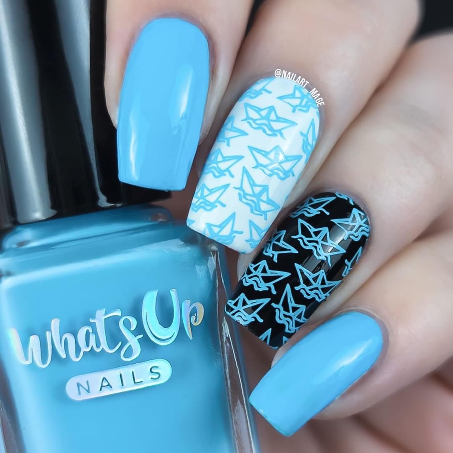 Whats Up Nails - Bloominosity Collection 6 Stamping Nail Polishes Lacquer for Stamped Nail Art Design 7 Free Cruelty Free Vegan