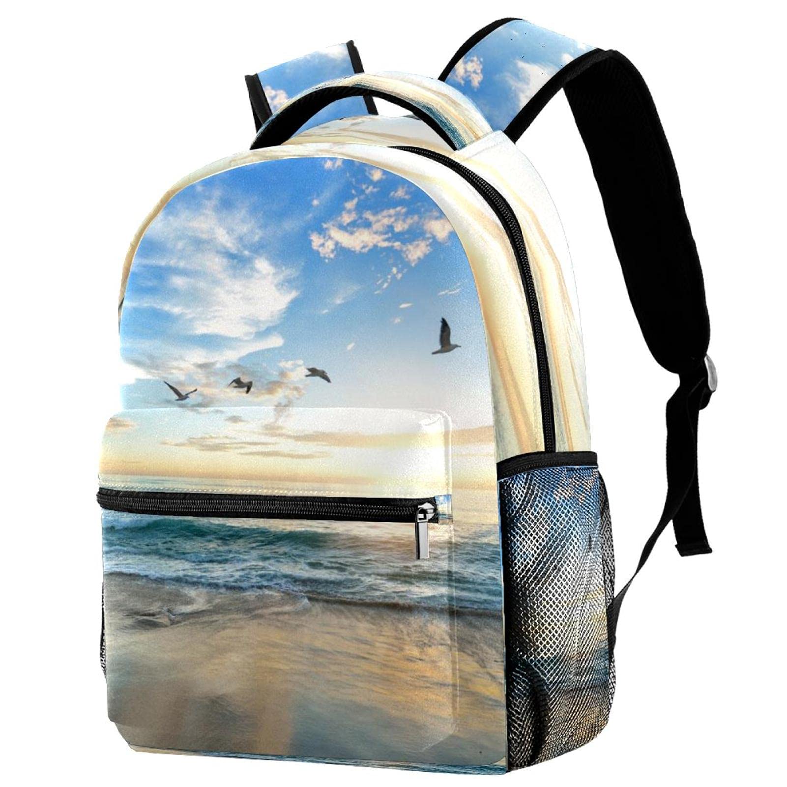 Sac à dos de voyage crépuscule avec porte-bouteille pour enfant filles et garçons - 7