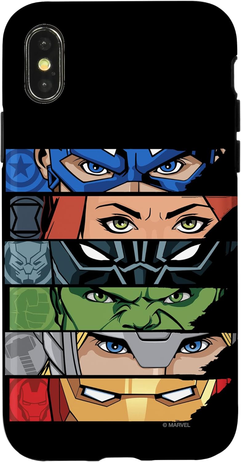 iPhone 13 Marvel Avengers Classic Super Heroes Game Face Case