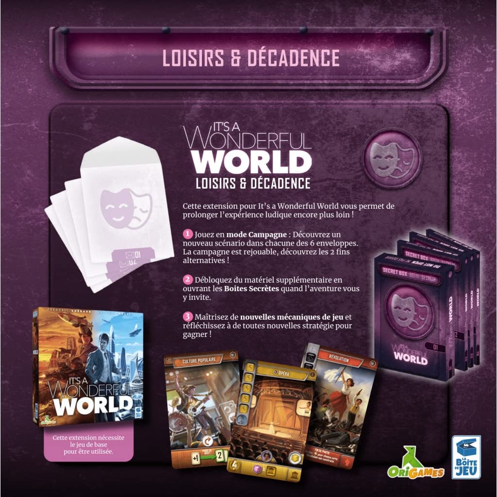 Blumie Shop It's A Wonderful World War and Peace Extension + Recreation and Decadence French Version + 1 Blumie Bottle Opener (1-5 Players - Image 3