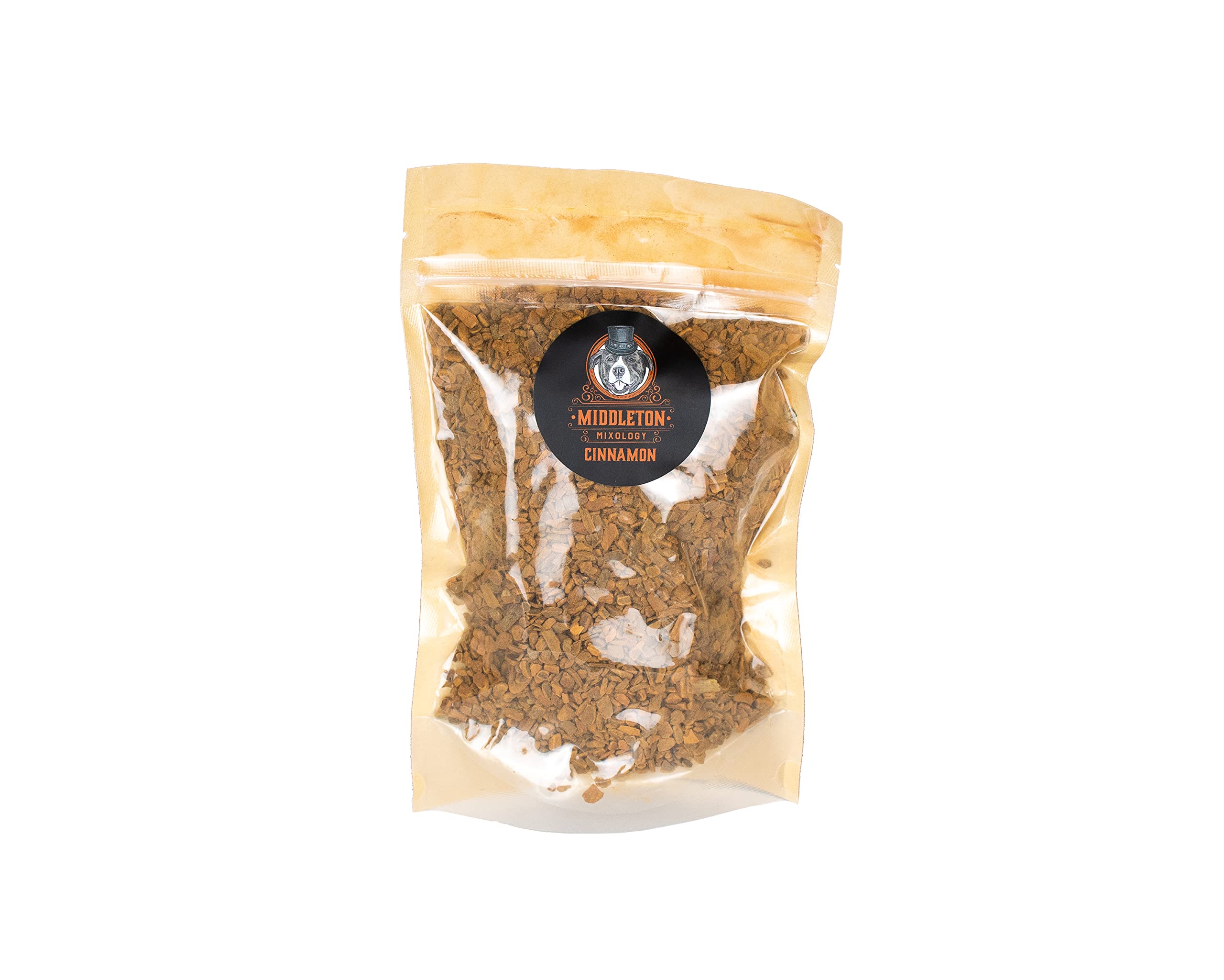 SmokeTop 4oz Bag - Cocktail Smoker Chips for Old Fashioned Cocktails, Whiskey, & Bourbon - by Middleton Mixology Made in The USA (800 uses) (Cinnamon)