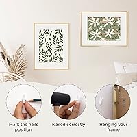 Vista 160 de Fun Memories Portarretratos de metal de 16 x 20 pulgadas con paspartú de 11 x 14 pulgadas, acabado de aluminio cepillado, parte delantera de vidrio