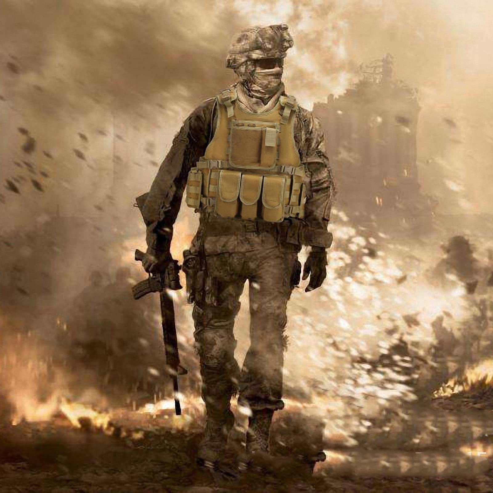 Gilet tattico Leggero,platecarrier Combattimento Vero e Proprio per addestramento all'aperto sul Campo,Giubbotto Pettorina da tiro CS-Fan Militare,Gioco di Sopravvivenza