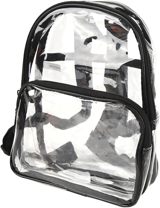 Mochila Transparente de PVC, Pequena Mochila de Ginástica Transparente à Prova d'água para Praia em oferta na Shopee
