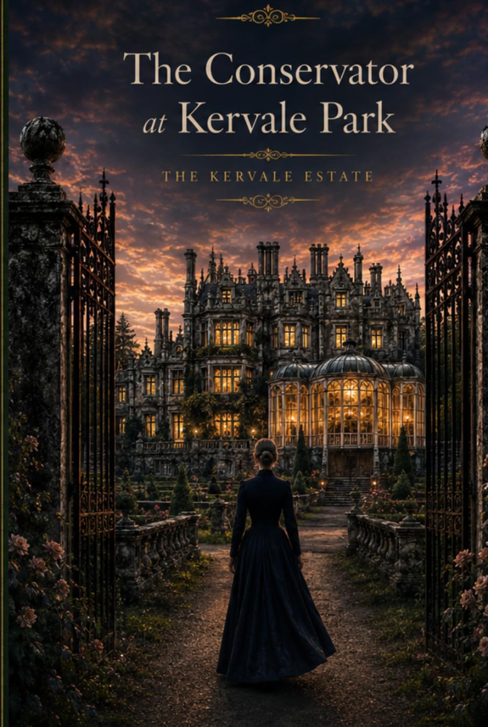 The Conservator at Kervale Park: A Gothic Estate Romance of Secrets, Restoration, and Slow-Burn Love (The Kervale Estate)