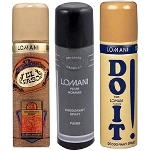 LOMANI Elpaso Deodorant 300ml Pack
