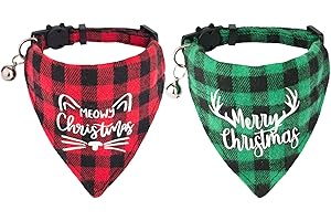 ADOGGYGO Christmas Bandana for Cats