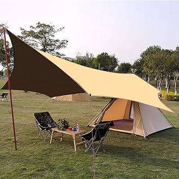 Amazon | タープ TC Tarp (4.3m*4m) 防水タープ オクタタープ