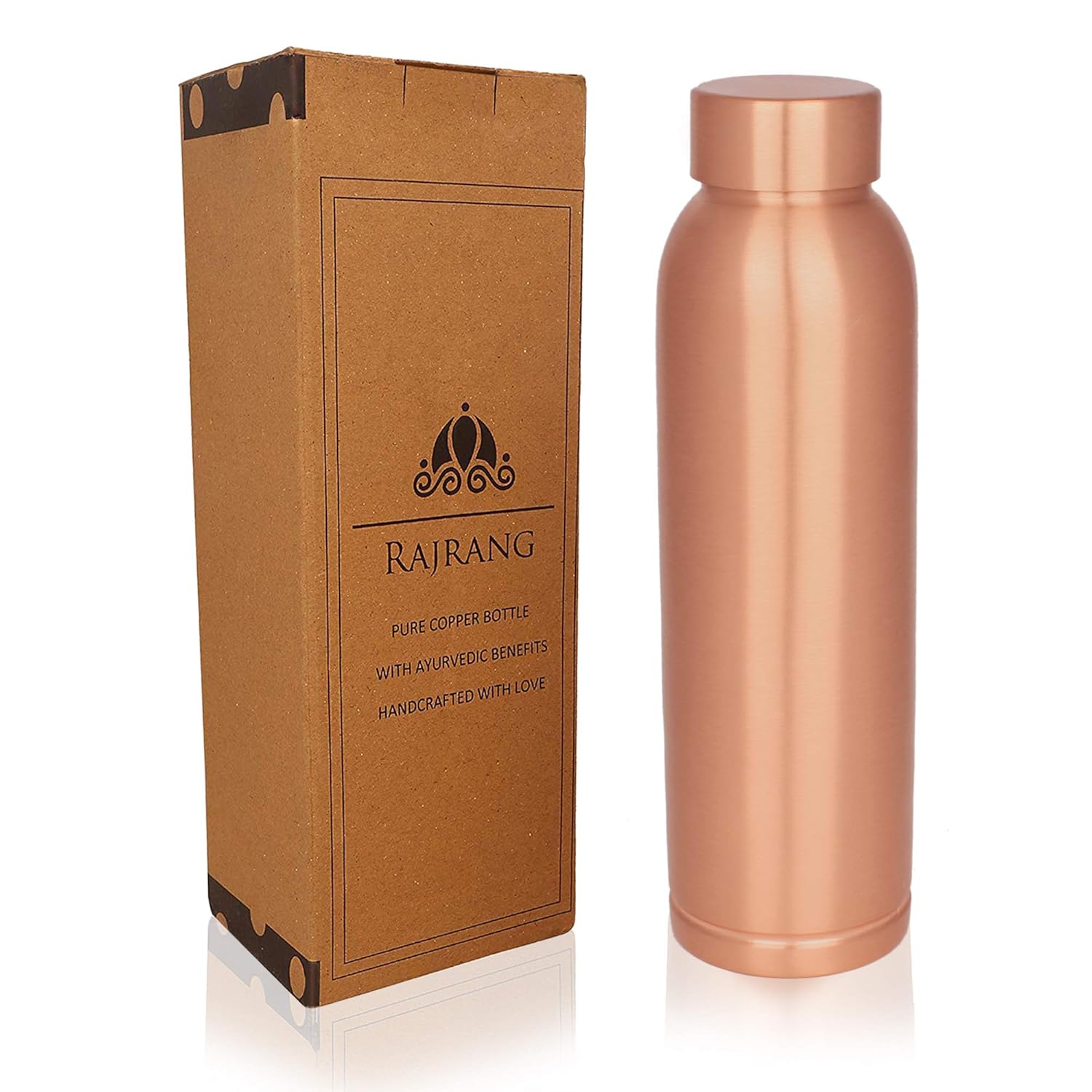 Rajrang Leak Proof Copper Bottle With Rubber Cap 950 Ml Seam Less Water Bottles For Yoga Ayurvedic And Gym Sports Men Women Bottles Amazon In Home Kitchen Rajrang Leak Proof Copper Bottle With Rubber Cap 950 Ml Seam Less Water Bottles For Yoga Ayurvedic And Gym Sports Men Women Bottles Amazon In Home Kitchen