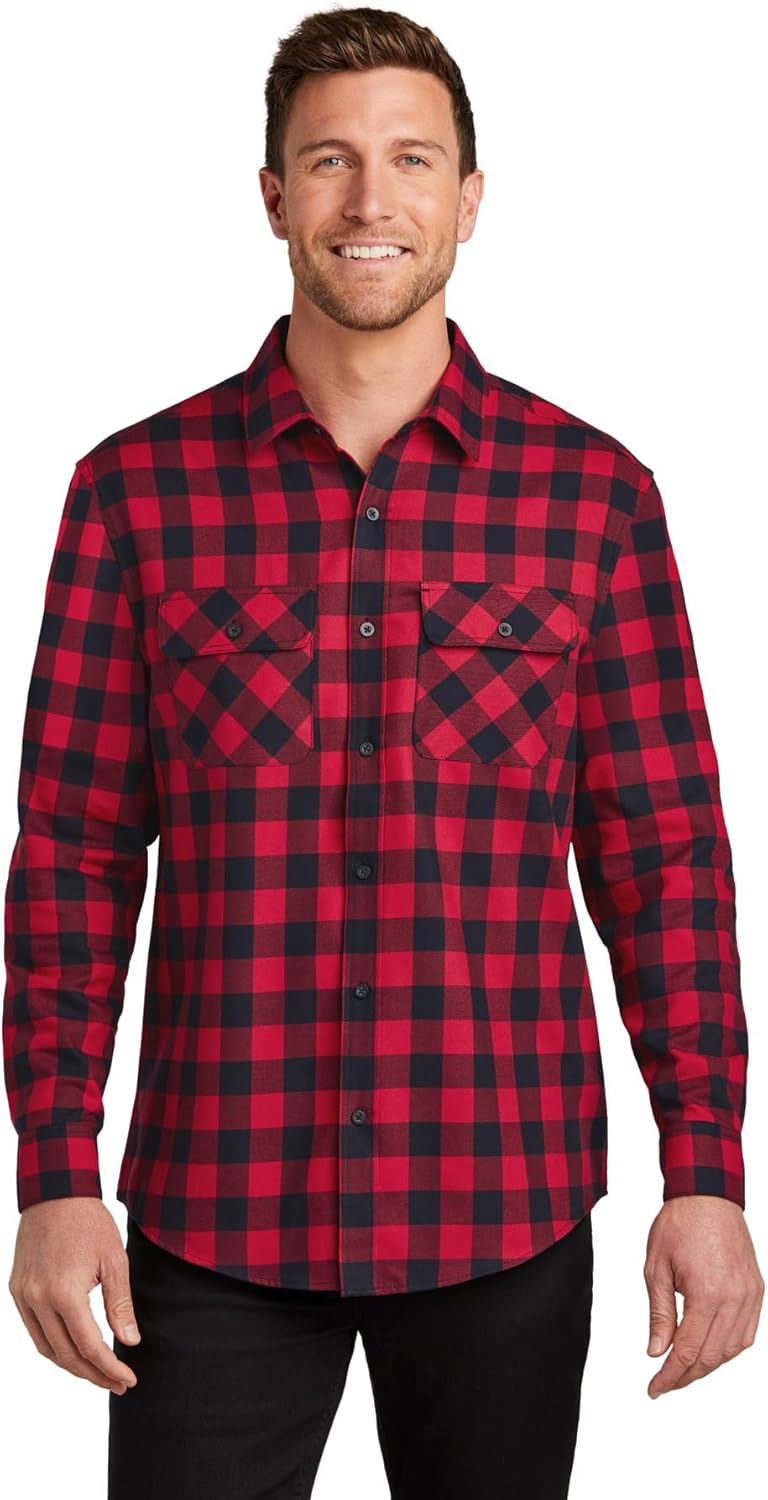 Port Authority Men's Plaid Flannel Shirt
